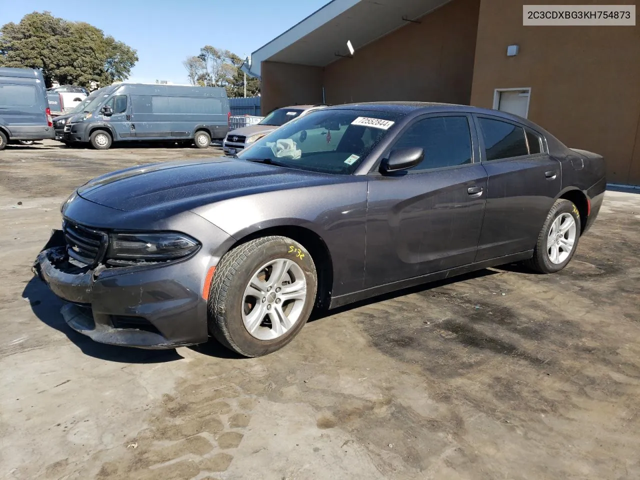 2C3CDXBG3KH754873 2019 Dodge Charger Sxt