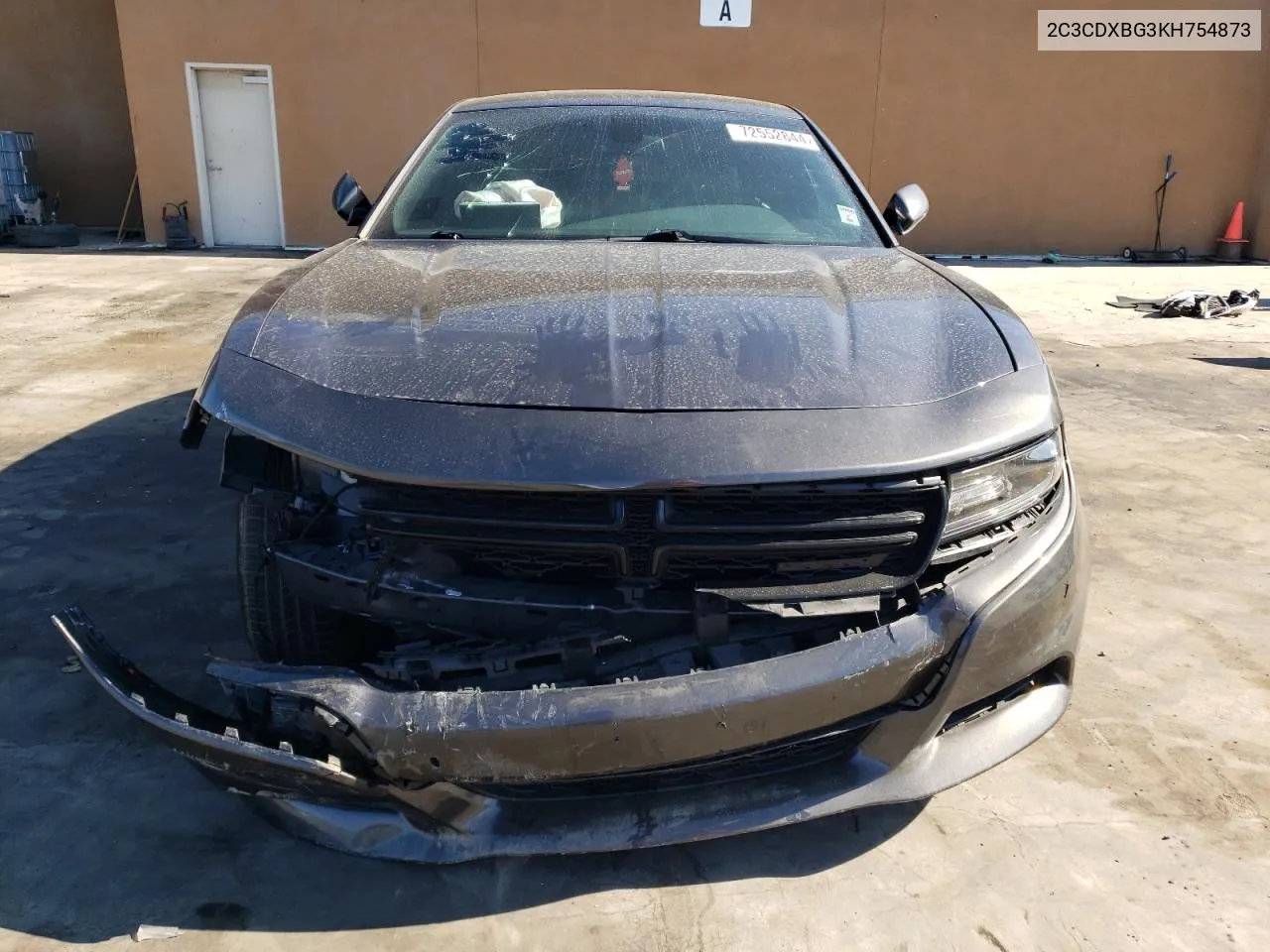 2C3CDXBG3KH754873 2019 Dodge Charger Sxt