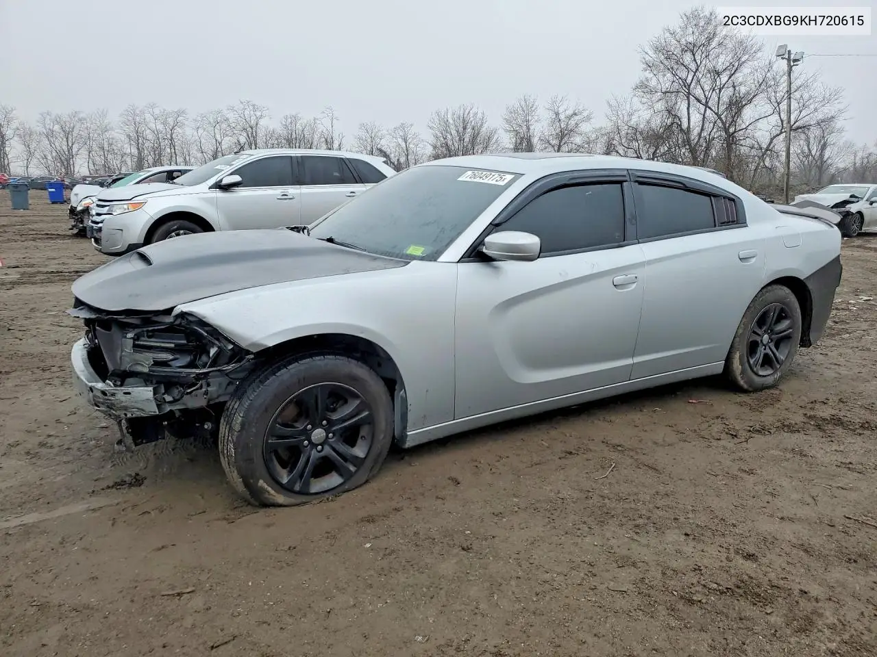2C3CDXBG9KH720615 2019 Dodge Charger Sxt