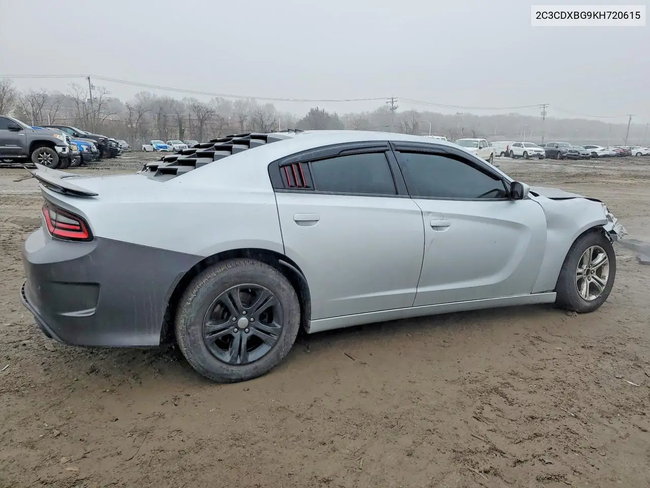 2C3CDXBG9KH720615 2019 Dodge Charger Sxt