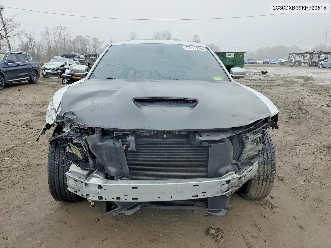 2C3CDXBG9KH720615 2019 Dodge Charger Sxt