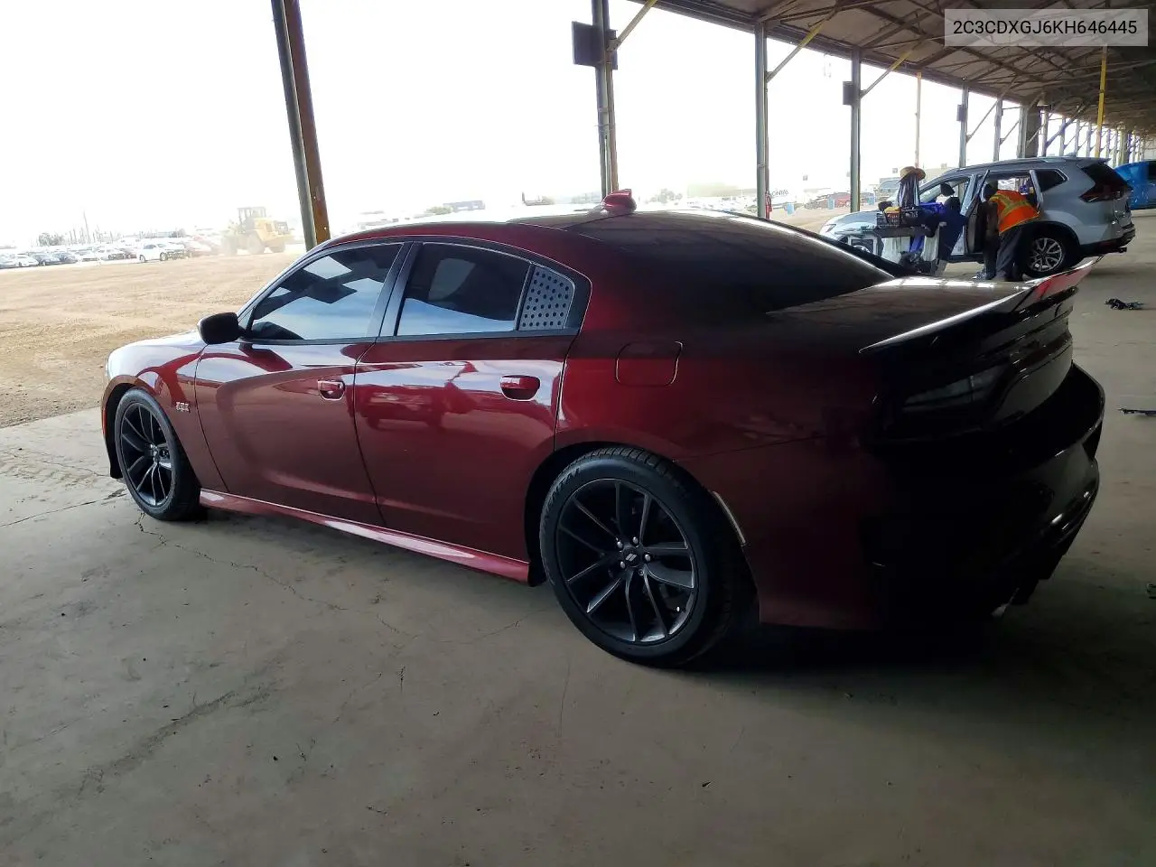 2C3CDXGJ6KH646445 2019 Dodge Charger Scat Pack