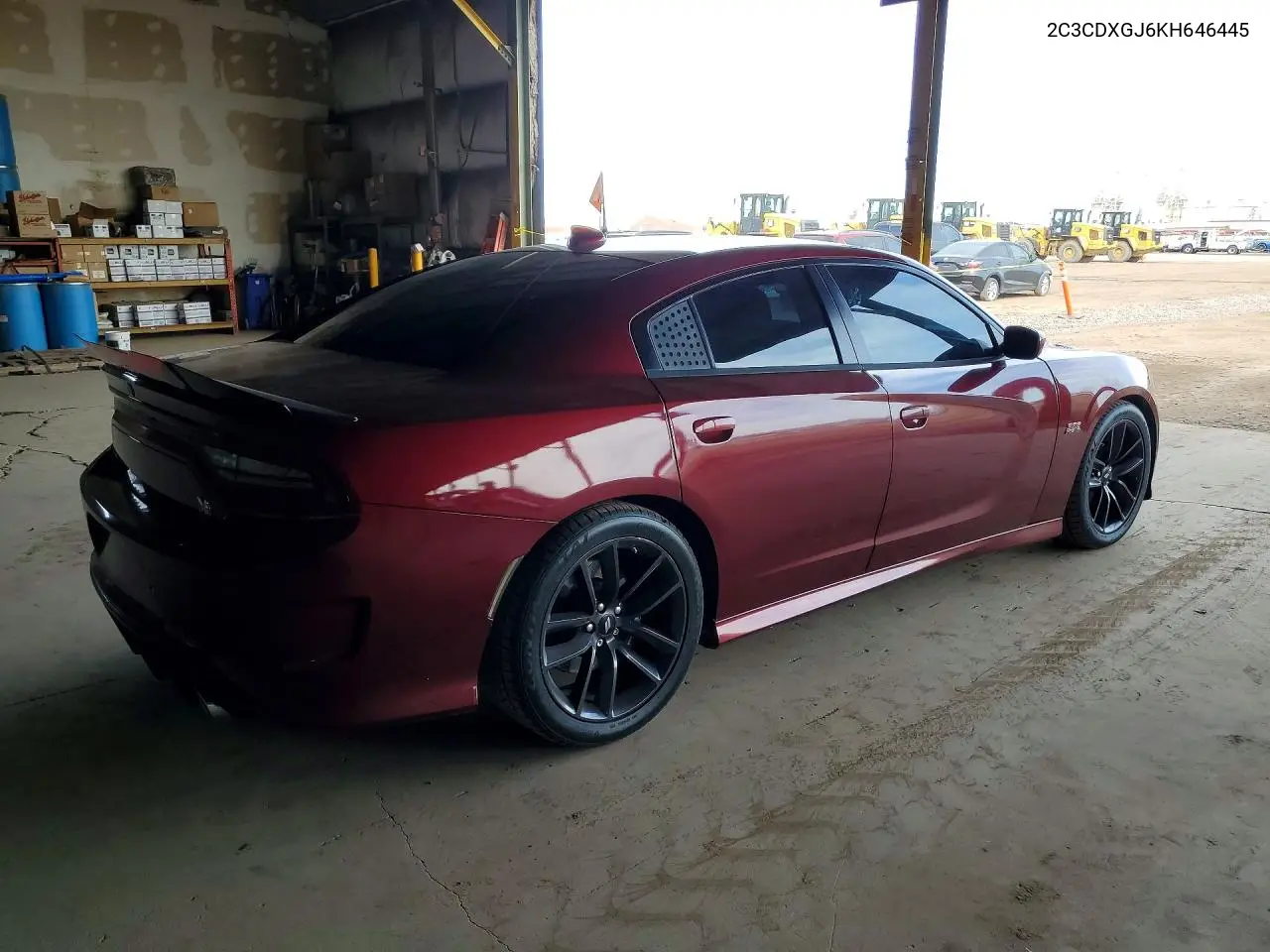 2C3CDXGJ6KH646445 2019 Dodge Charger Scat Pack