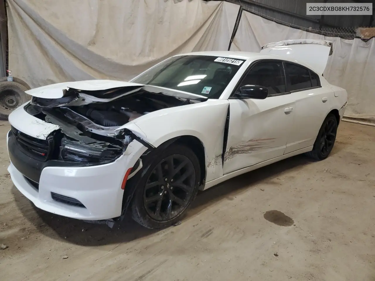 2C3CDXBG8KH732576 2019 Dodge Charger Sxt