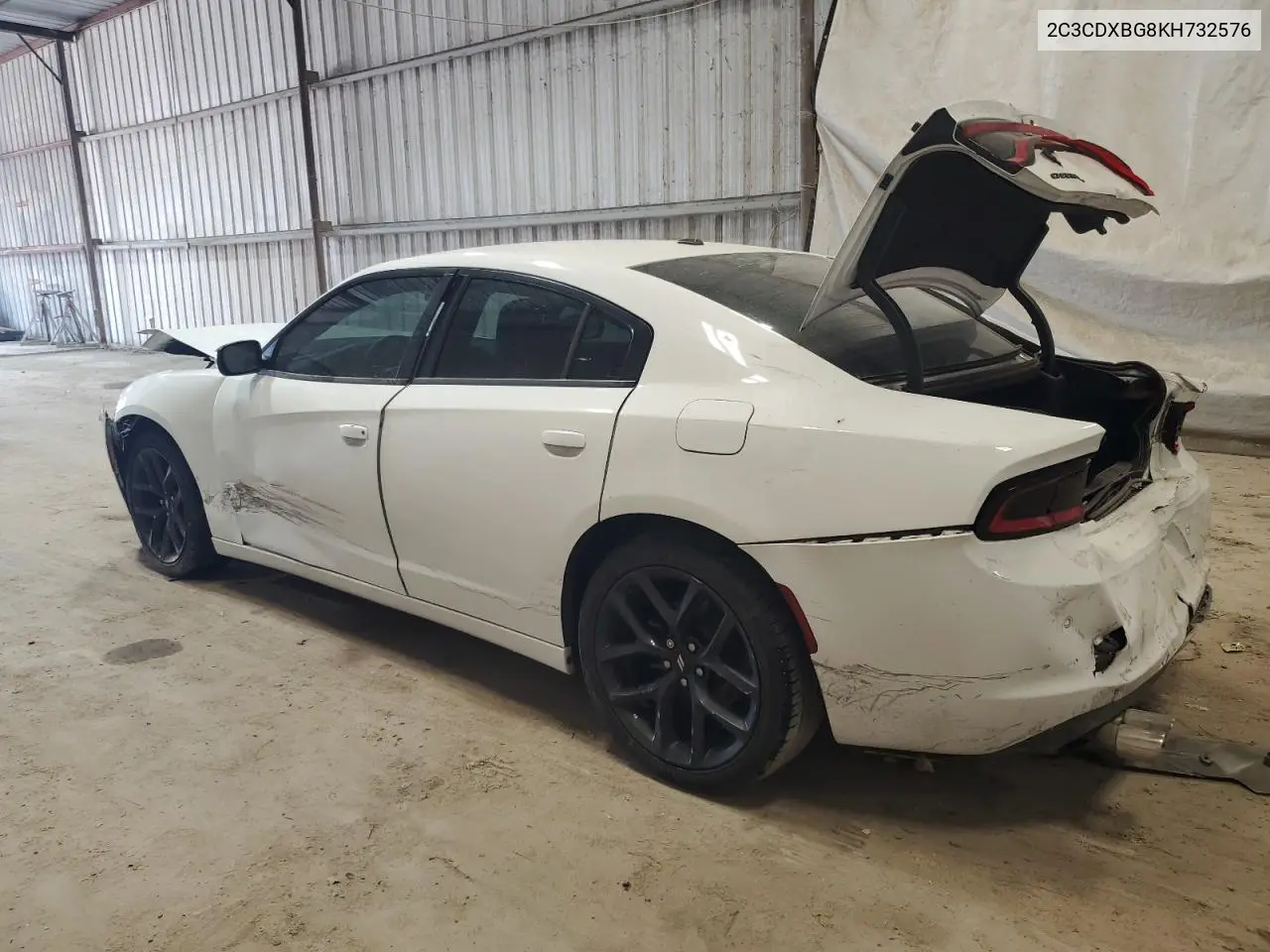 2C3CDXBG8KH732576 2019 Dodge Charger Sxt