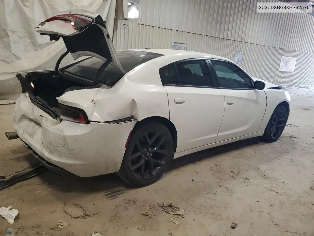 2C3CDXBG8KH732576 2019 Dodge Charger Sxt