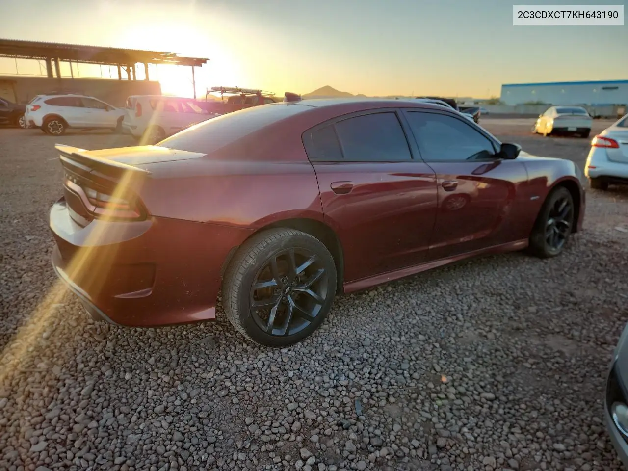 2C3CDXCT7KH643190 2019 Dodge Charger R/T