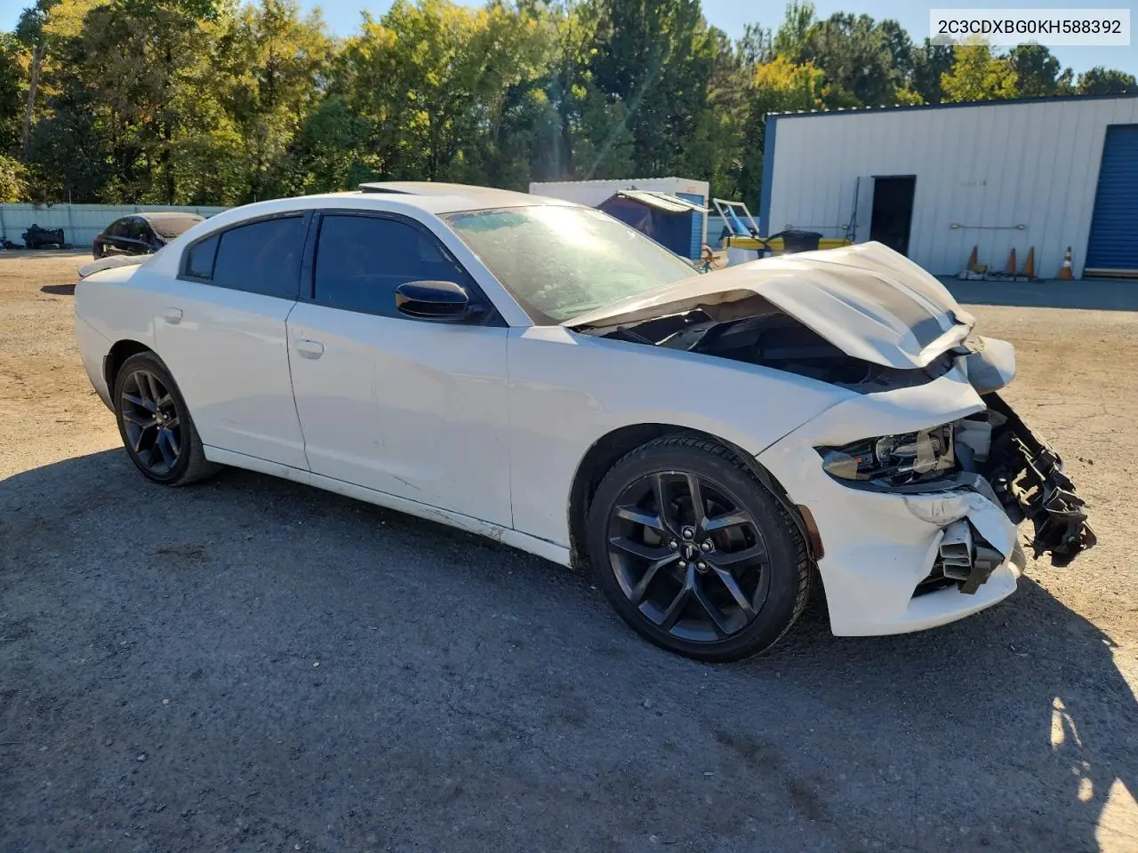 2C3CDXBG0KH588392 2019 Dodge Charger Sxt