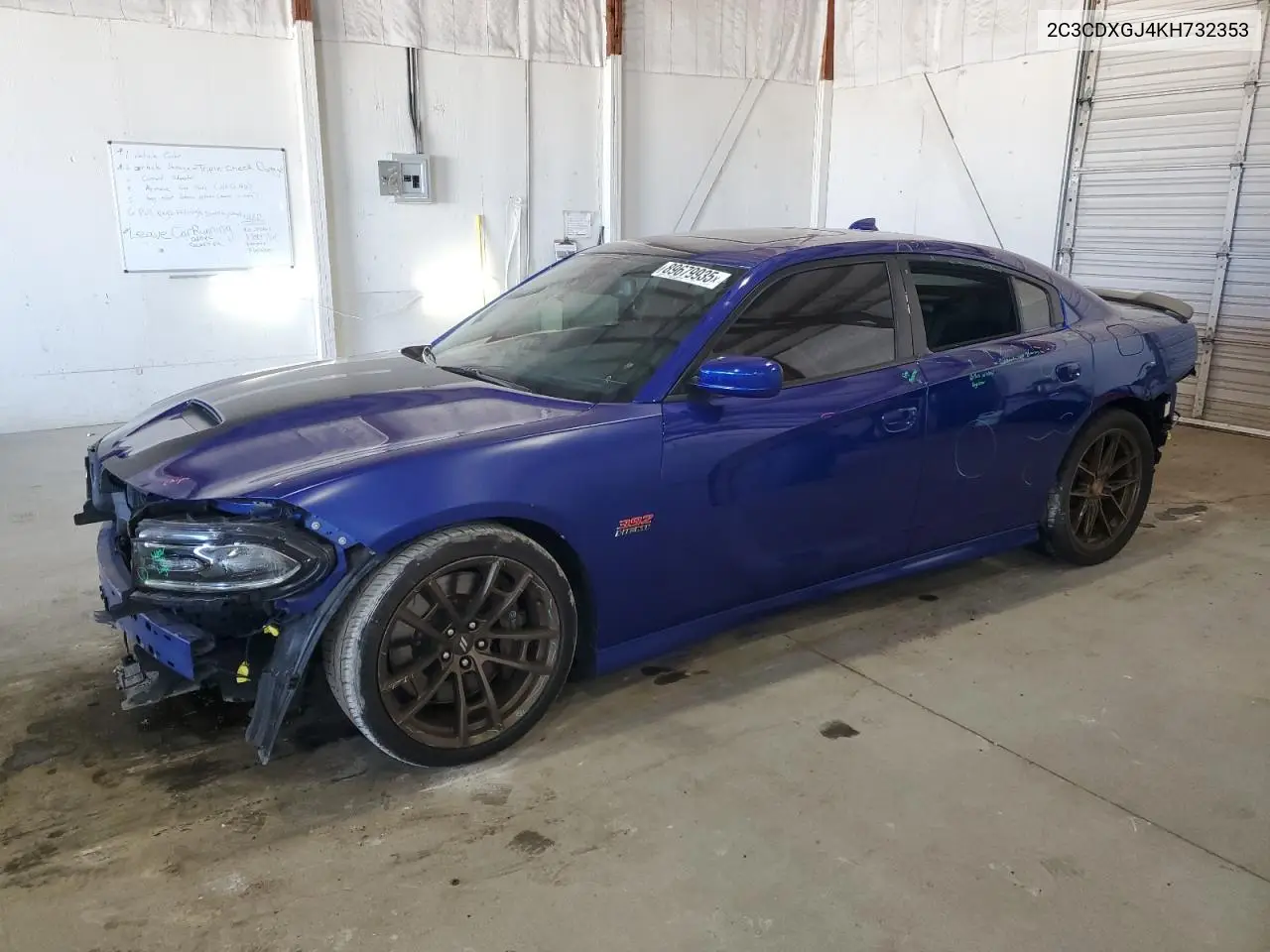 2C3CDXGJ4KH732353 2019 Dodge Charger Scat Pack