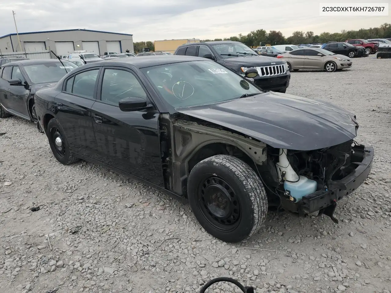 2C3CDXKT6KH726787 2019 Dodge Charger Police