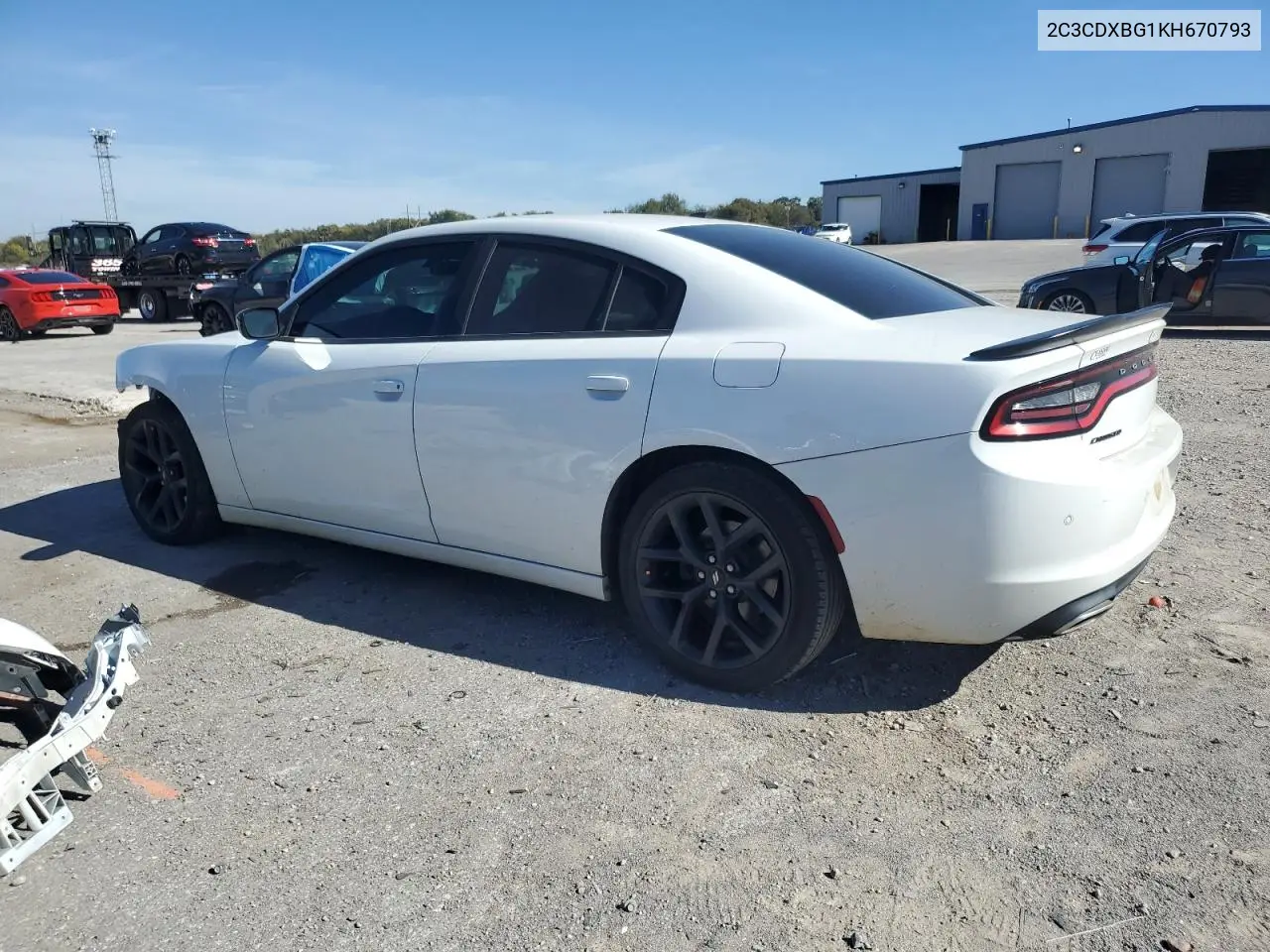 2C3CDXBG1KH670793 2019 Dodge Charger Sxt