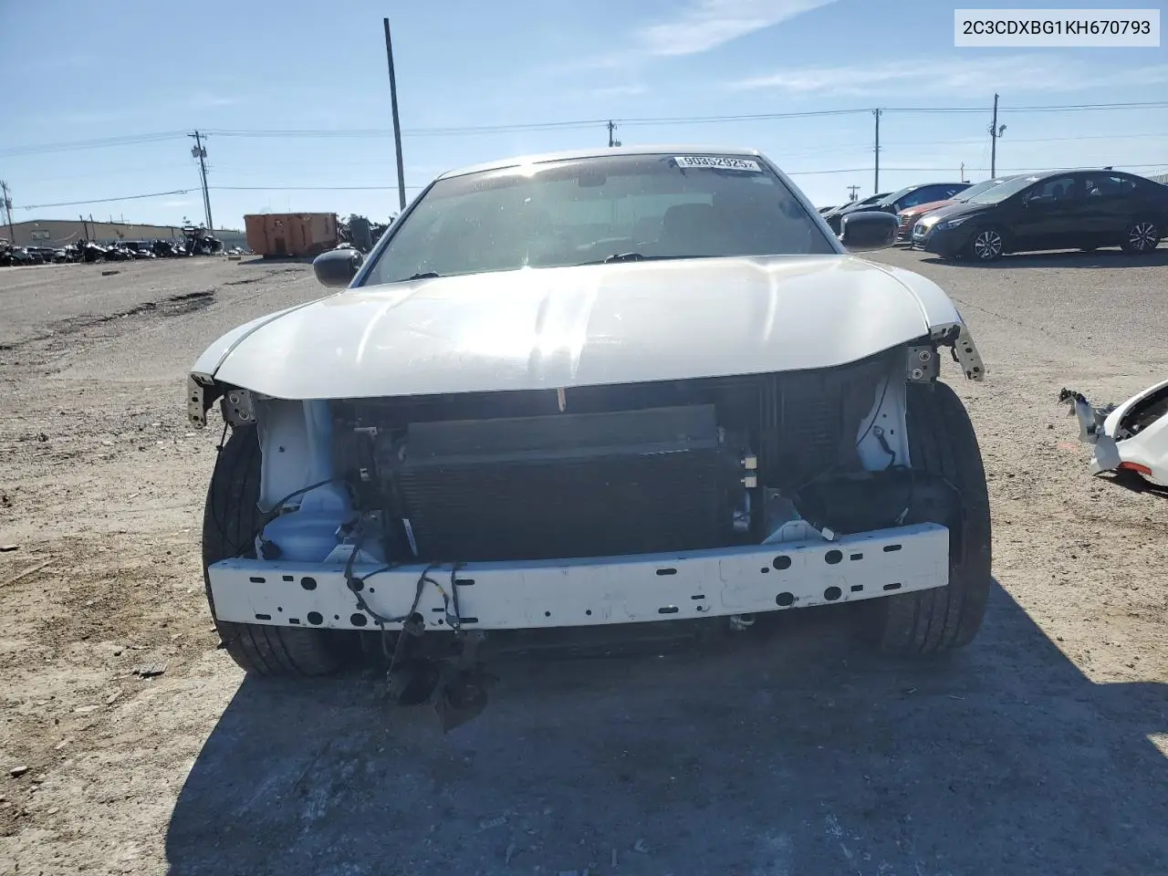 2C3CDXBG1KH670793 2019 Dodge Charger Sxt