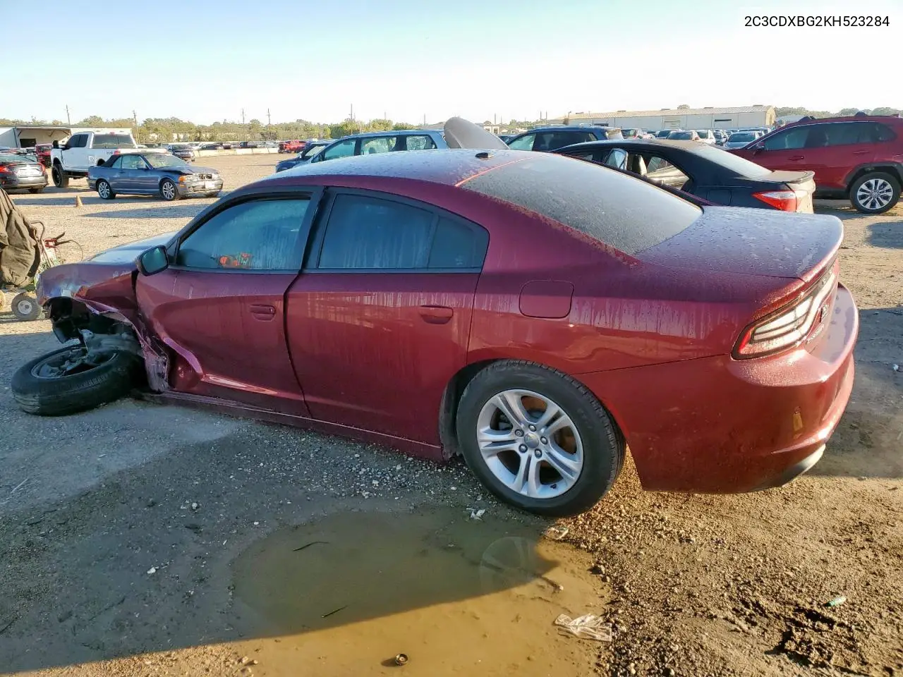 2C3CDXBG2KH523284 2019 Dodge Charger Sxt
