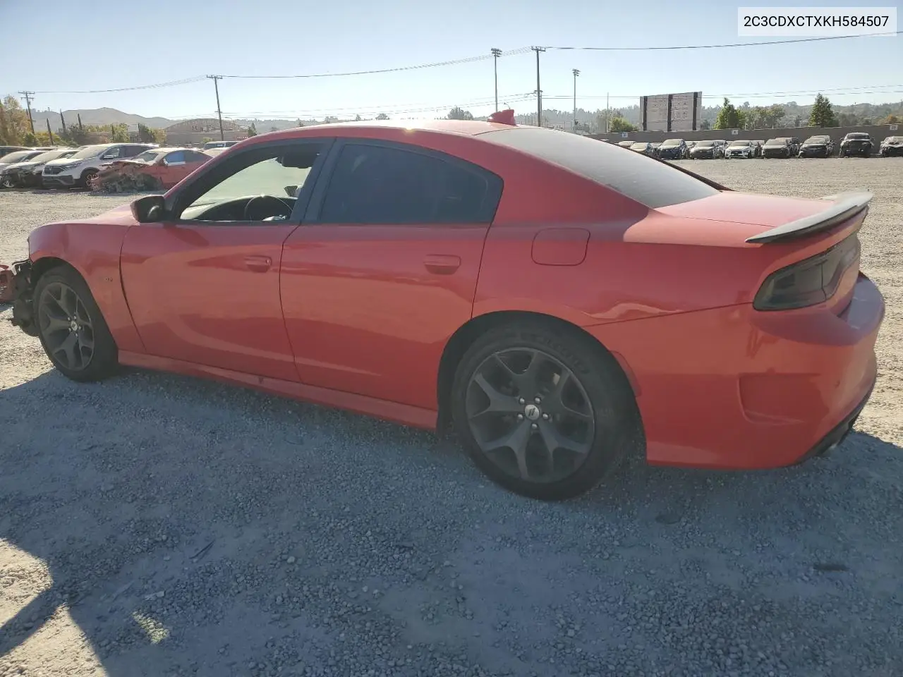 2C3CDXCTXKH584507 2019 Dodge Charger R/T