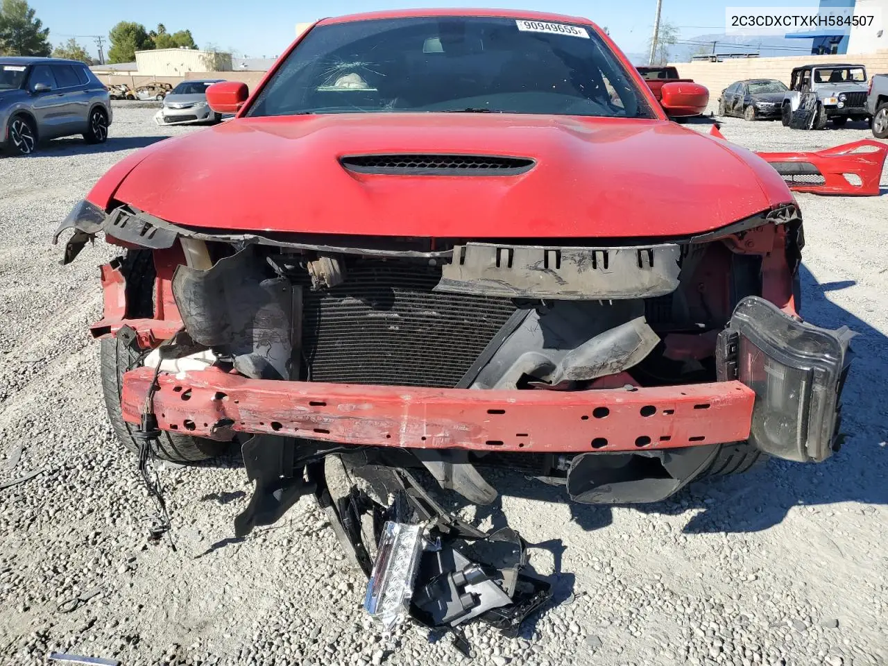 2C3CDXCTXKH584507 2019 Dodge Charger R/T