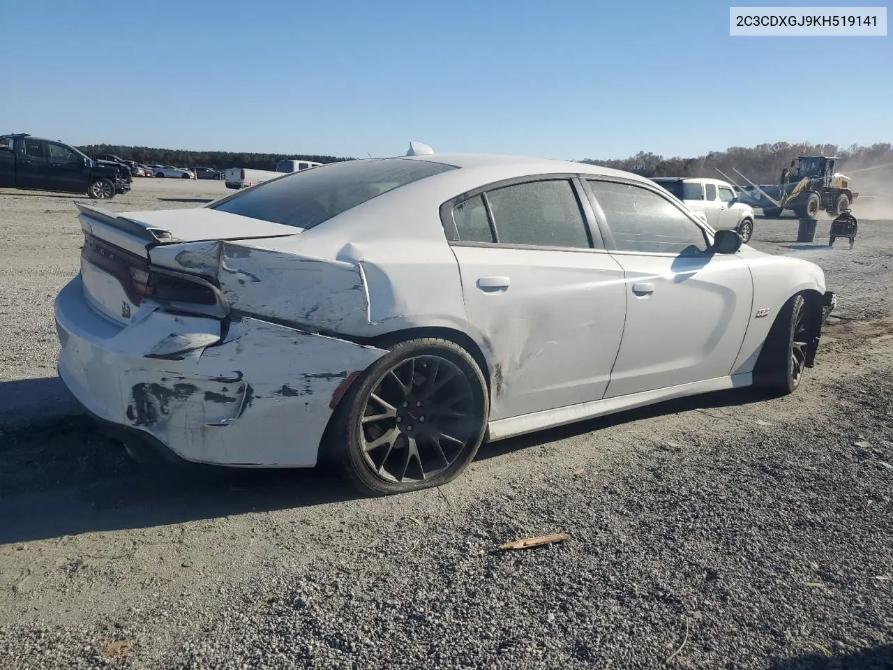 2C3CDXGJ9KH519141 2019 Dodge Charger Scat Pack