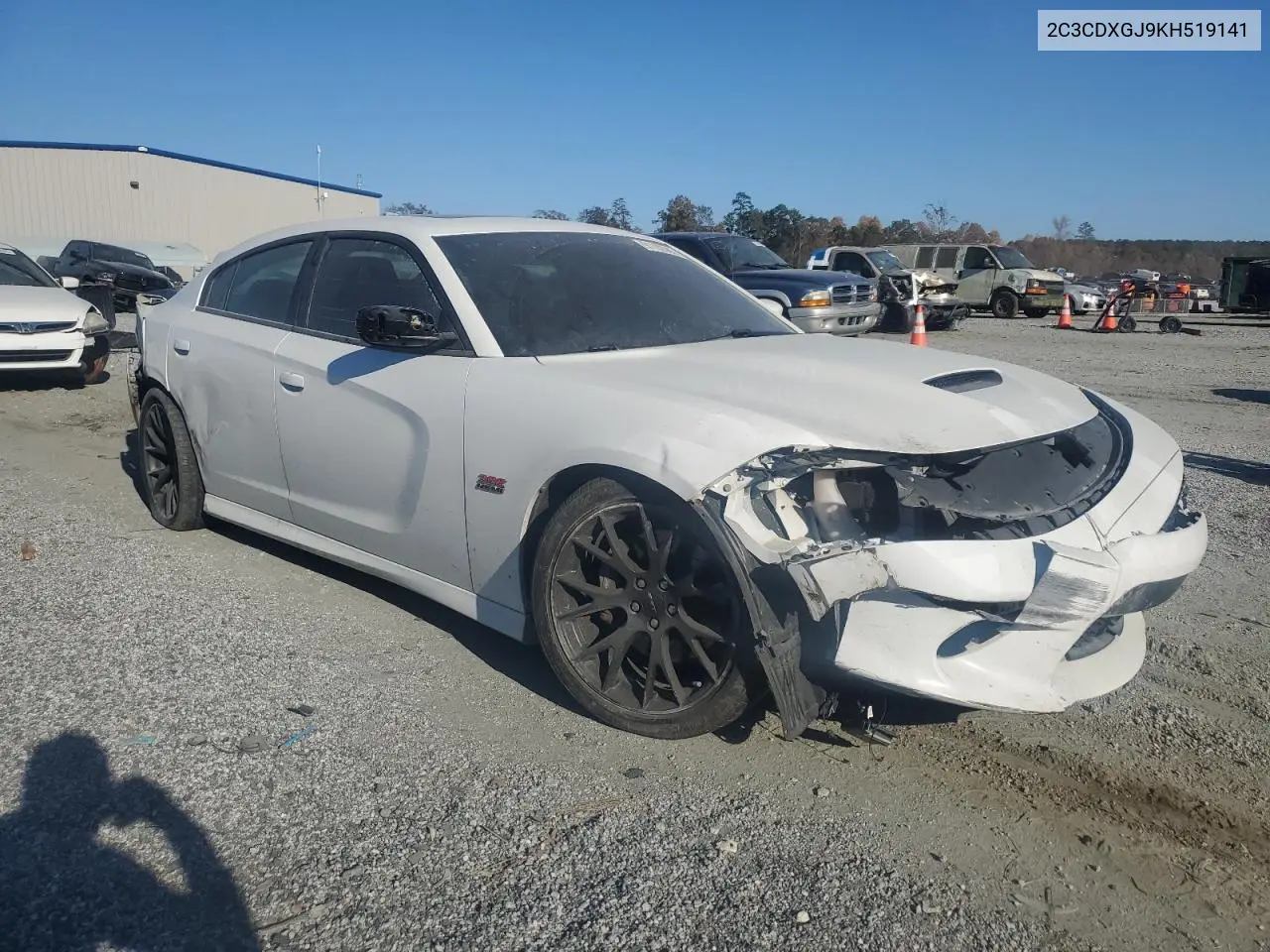 2C3CDXGJ9KH519141 2019 Dodge Charger Scat Pack