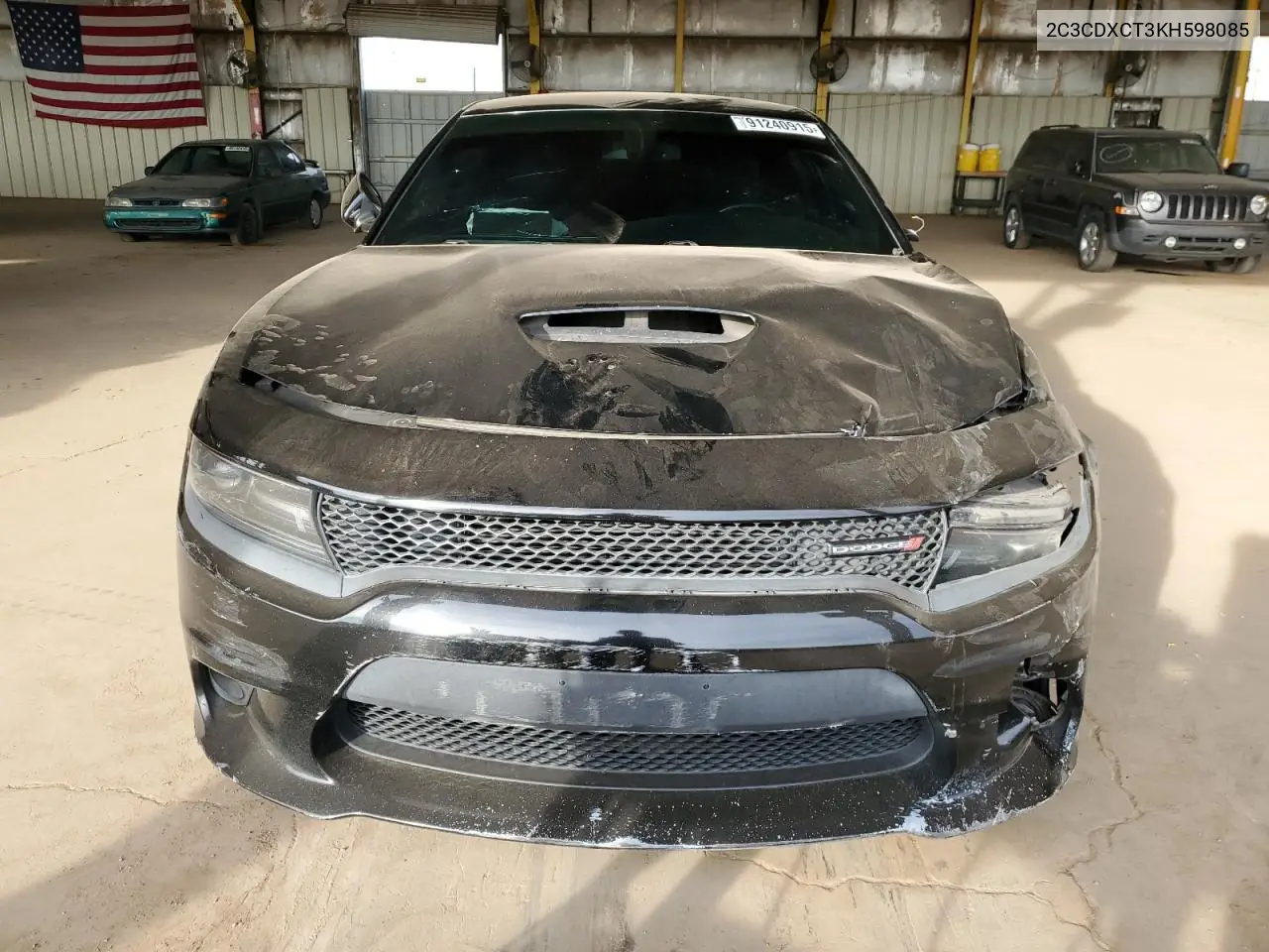2C3CDXCT3KH598085 2019 Dodge Charger R/T