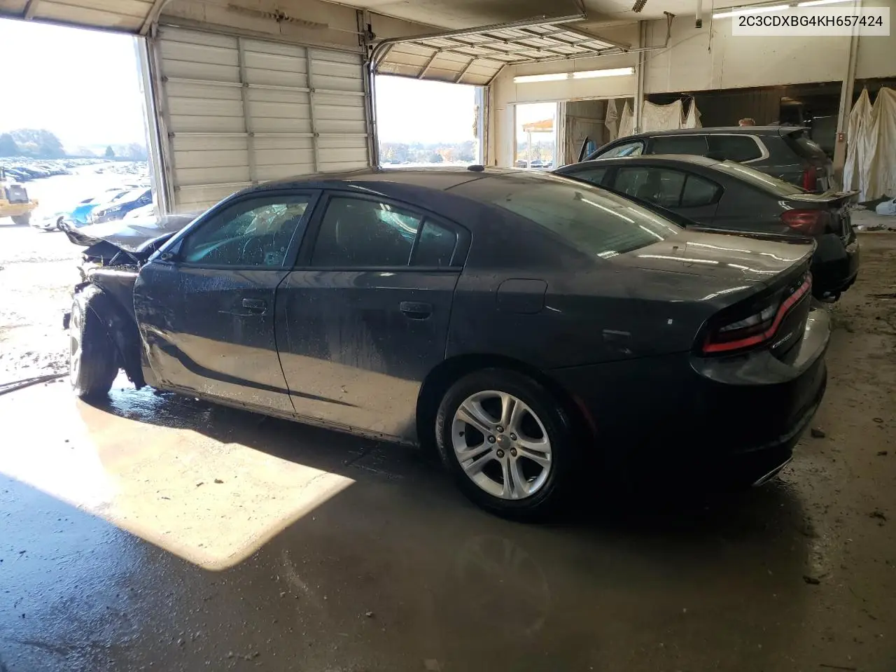 2C3CDXBG4KH657424 2019 Dodge Charger Sxt