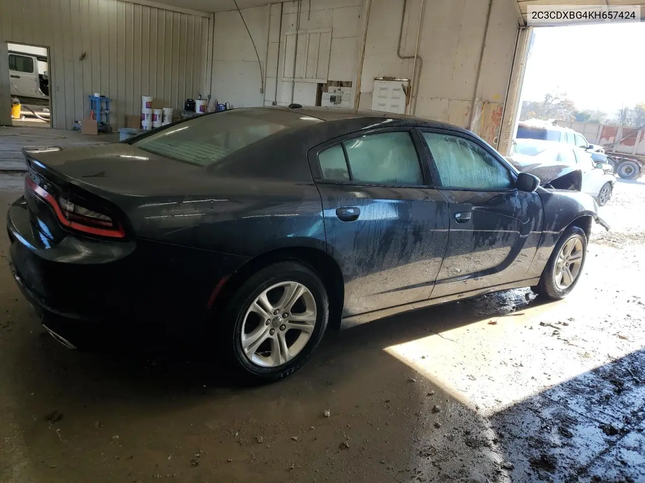 2C3CDXBG4KH657424 2019 Dodge Charger Sxt