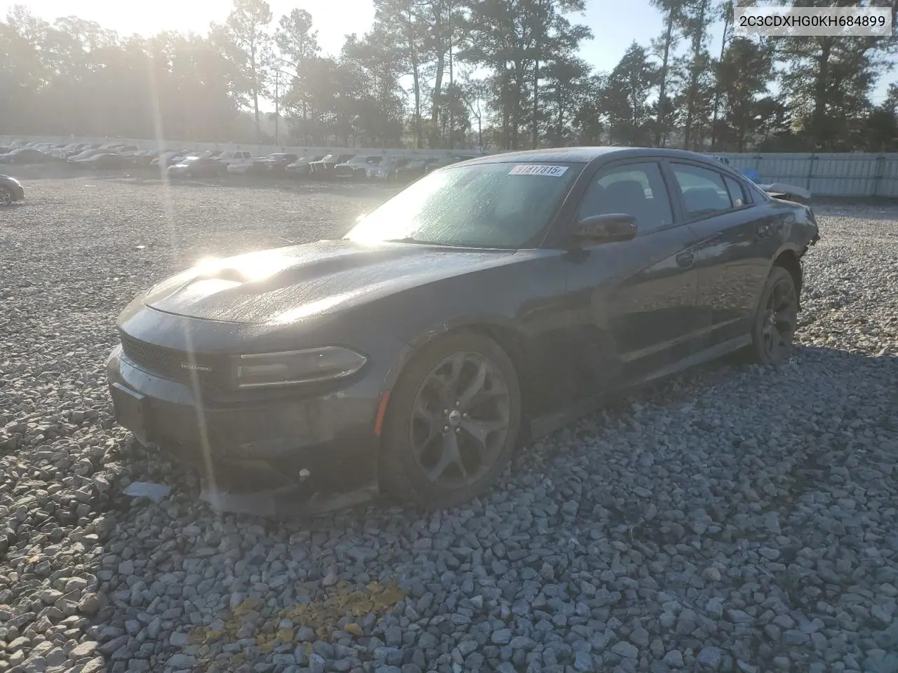 2C3CDXHG0KH684899 2019 Dodge Charger Gt