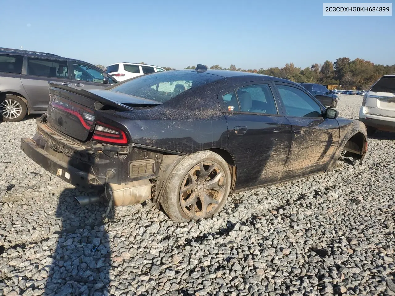 2C3CDXHG0KH684899 2019 Dodge Charger Gt