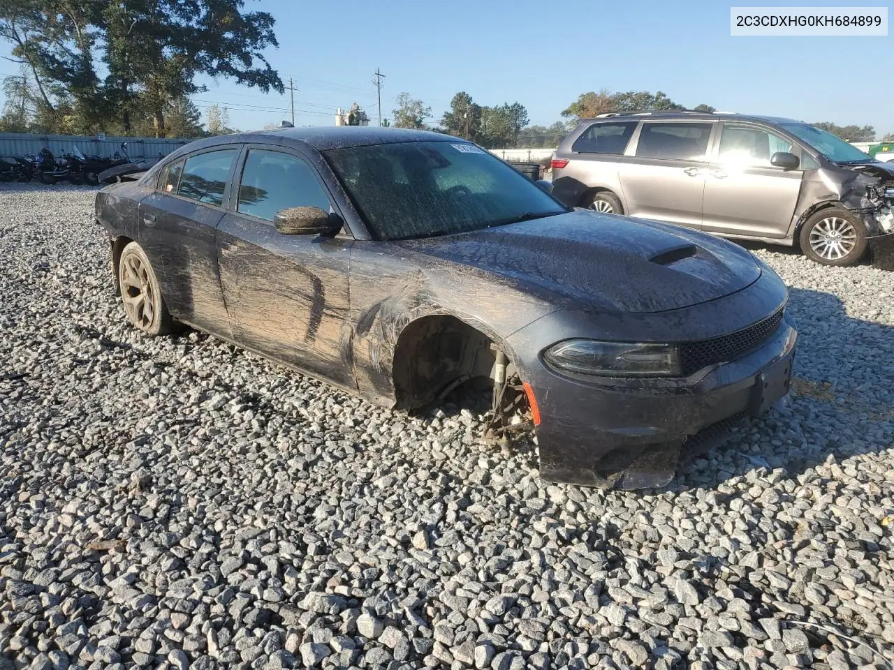2C3CDXHG0KH684899 2019 Dodge Charger Gt