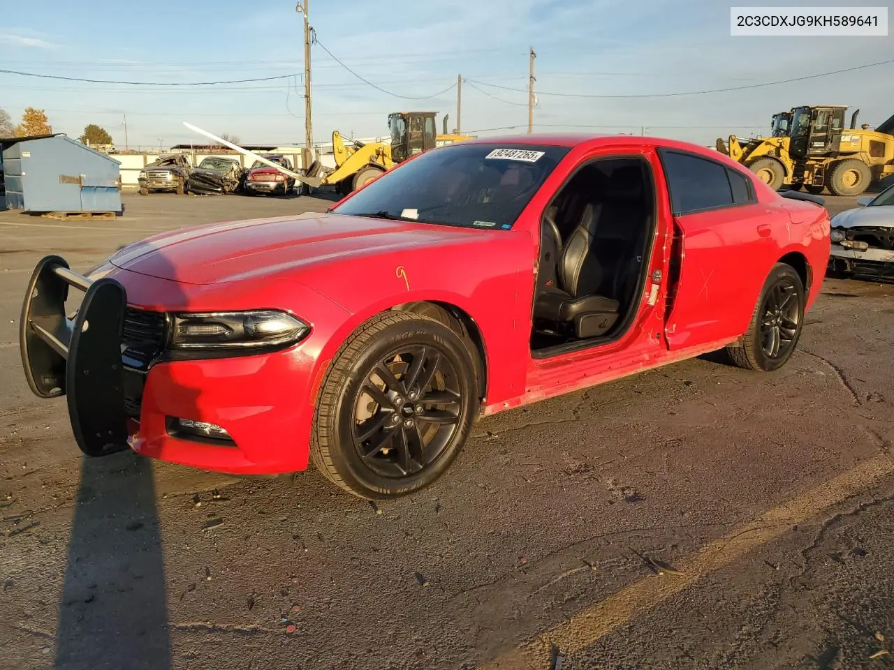 2C3CDXJG9KH589641 2019 Dodge Charger Sxt