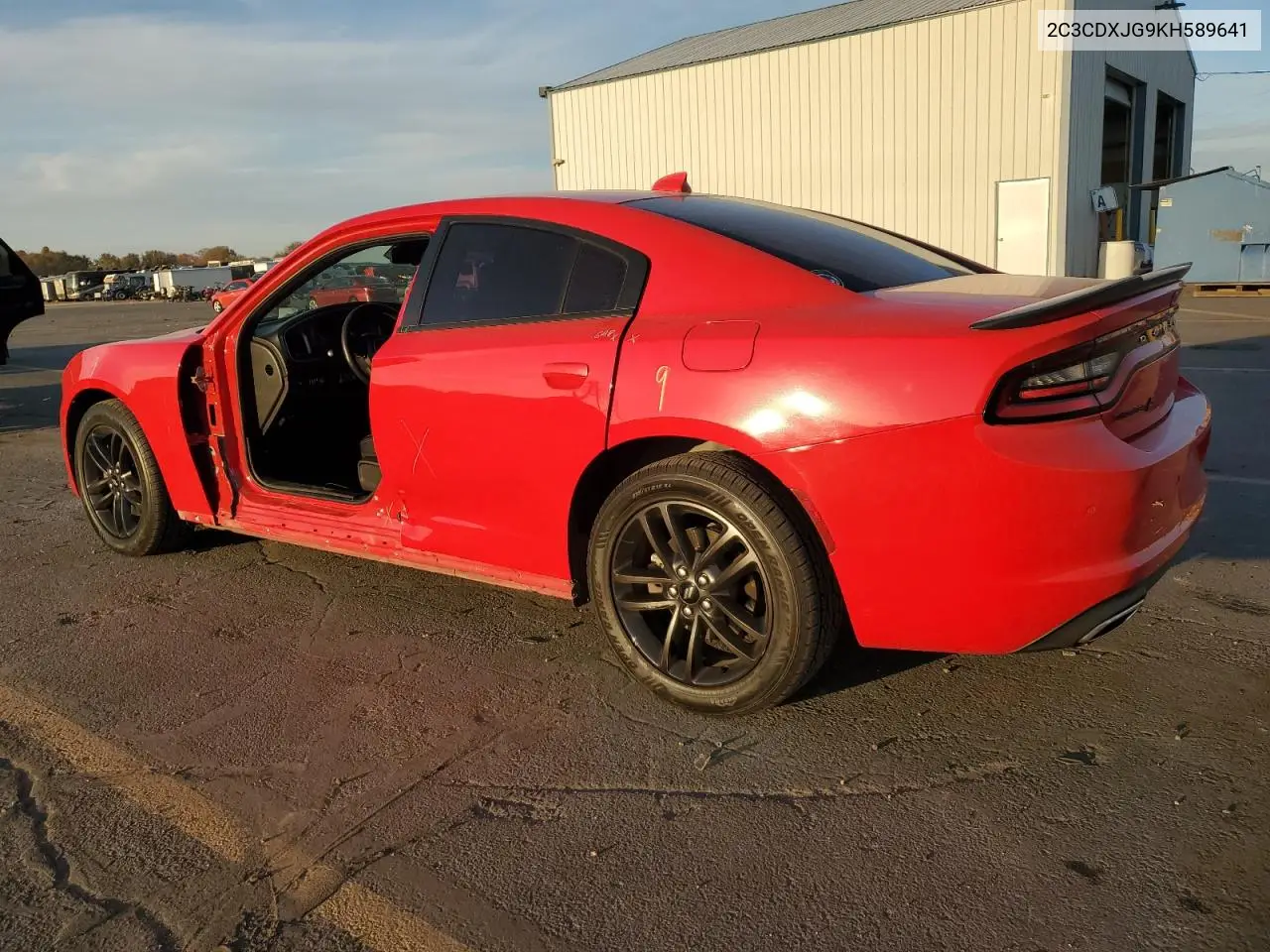 2C3CDXJG9KH589641 2019 Dodge Charger Sxt