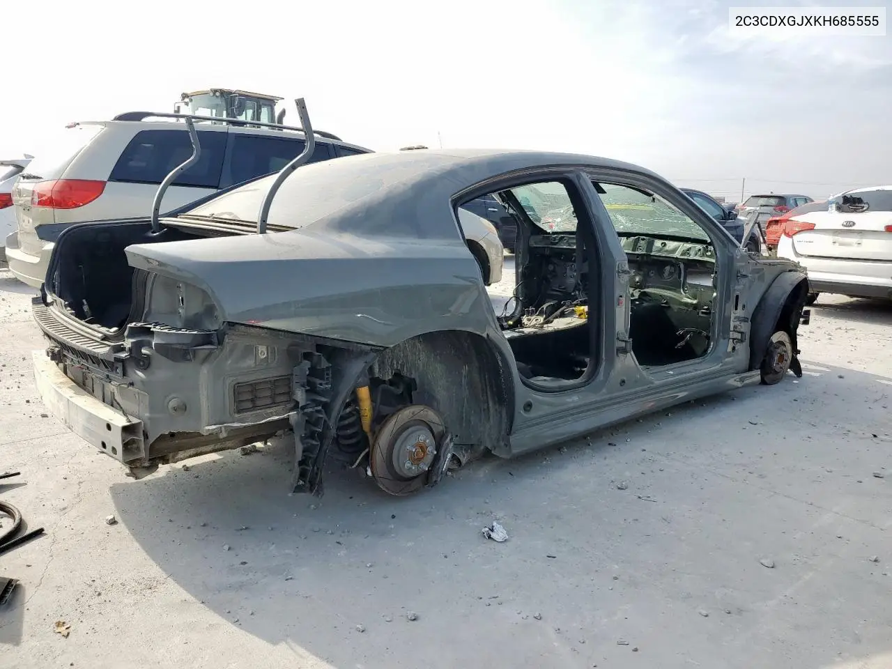 2C3CDXGJXKH685555 2019 Dodge Charger Scat Pack