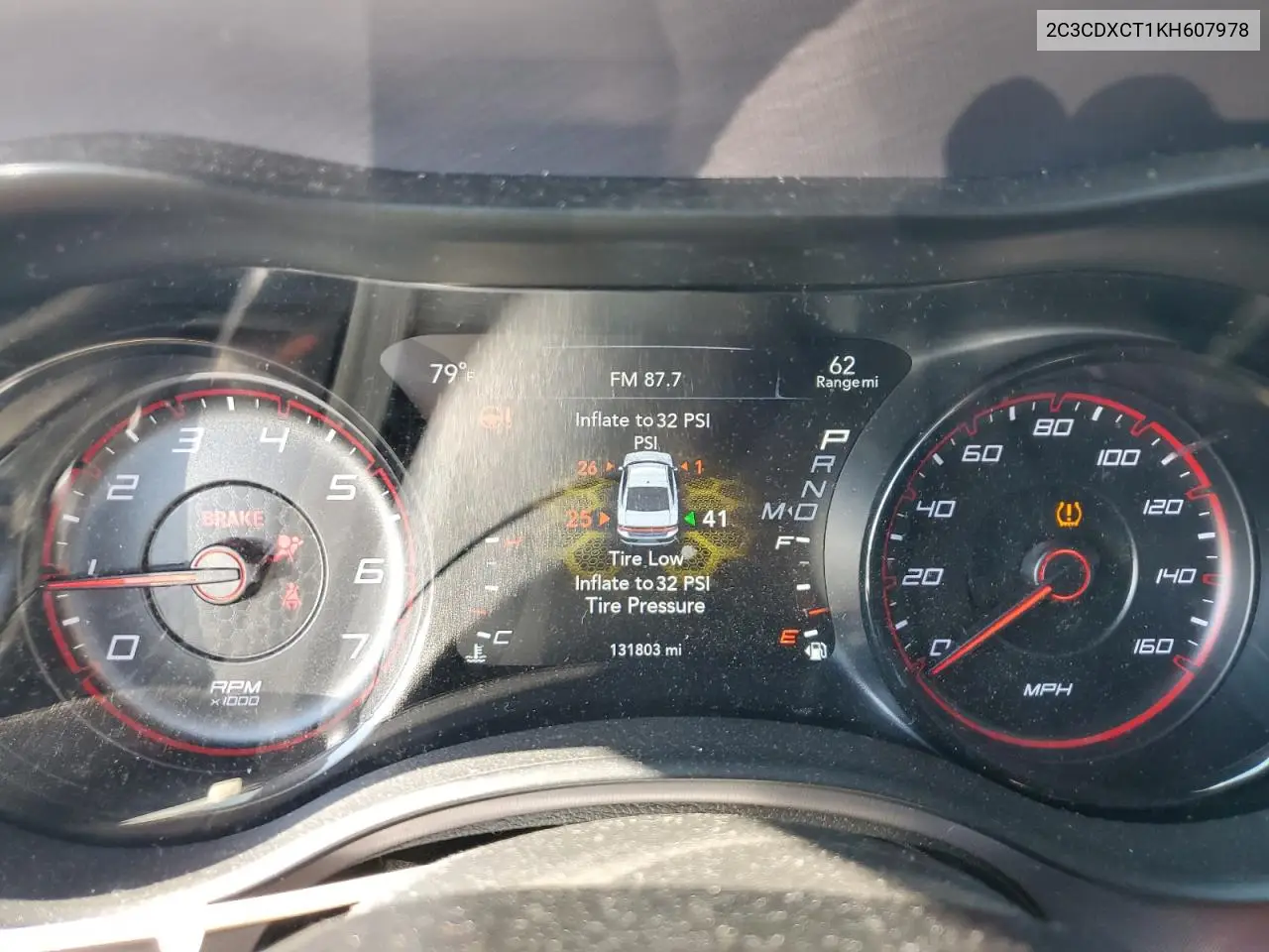 2C3CDXCT1KH607978 2019 Dodge Charger R/T