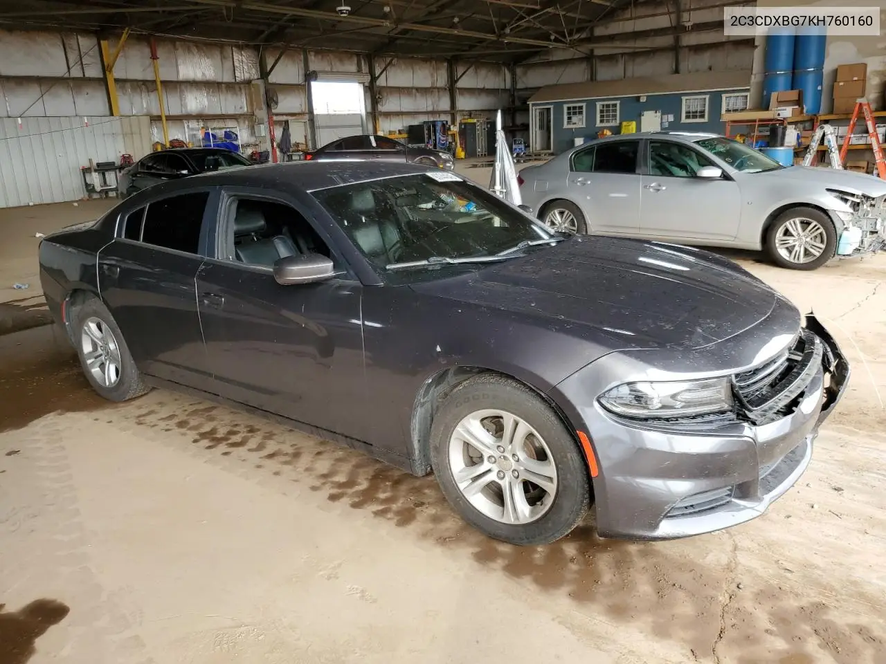 2C3CDXBG7KH760160 2019 Dodge Charger Sxt