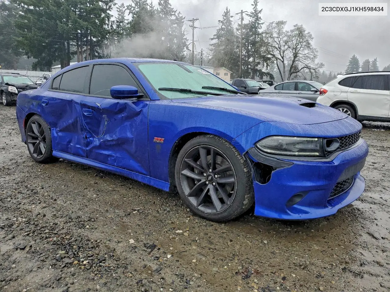2C3CDXGJ1KH598434 2019 Dodge Charger Scat Pack