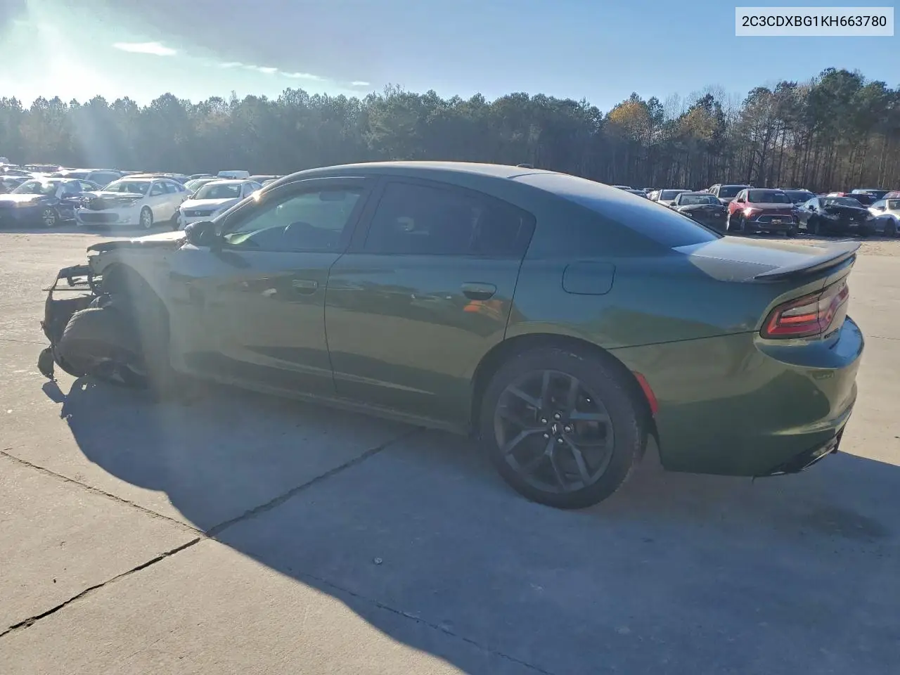 2C3CDXBG1KH663780 2019 Dodge Charger Sxt
