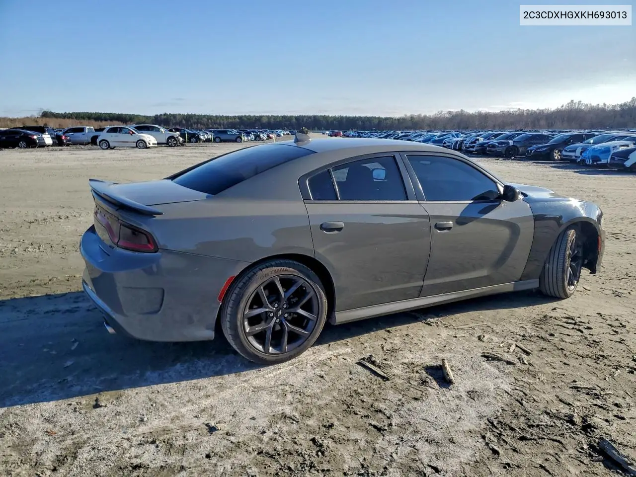 2C3CDXHGXKH693013 2019 Dodge Charger Gt
