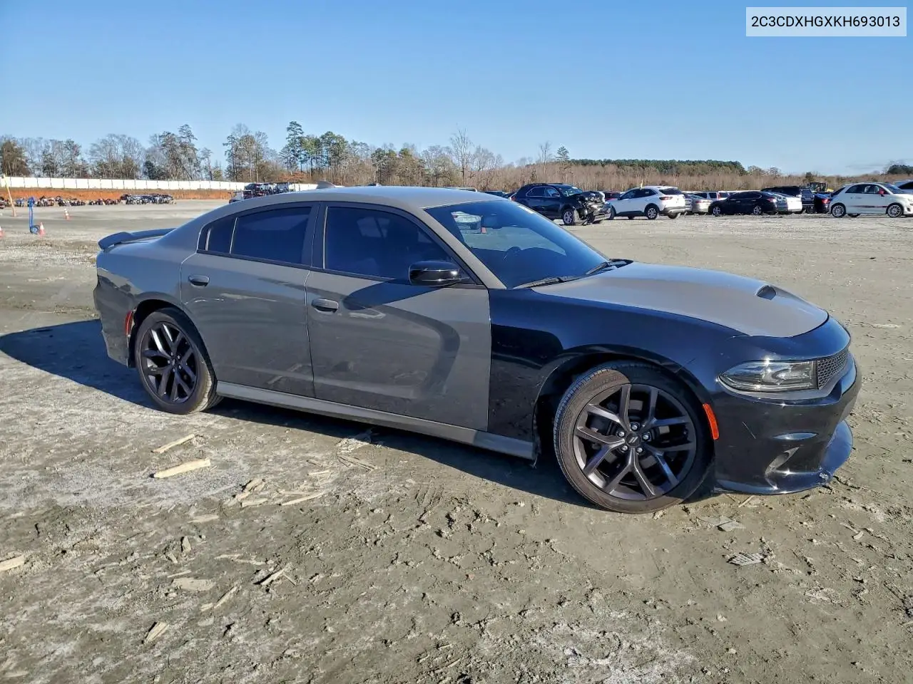 2C3CDXHGXKH693013 2019 Dodge Charger Gt