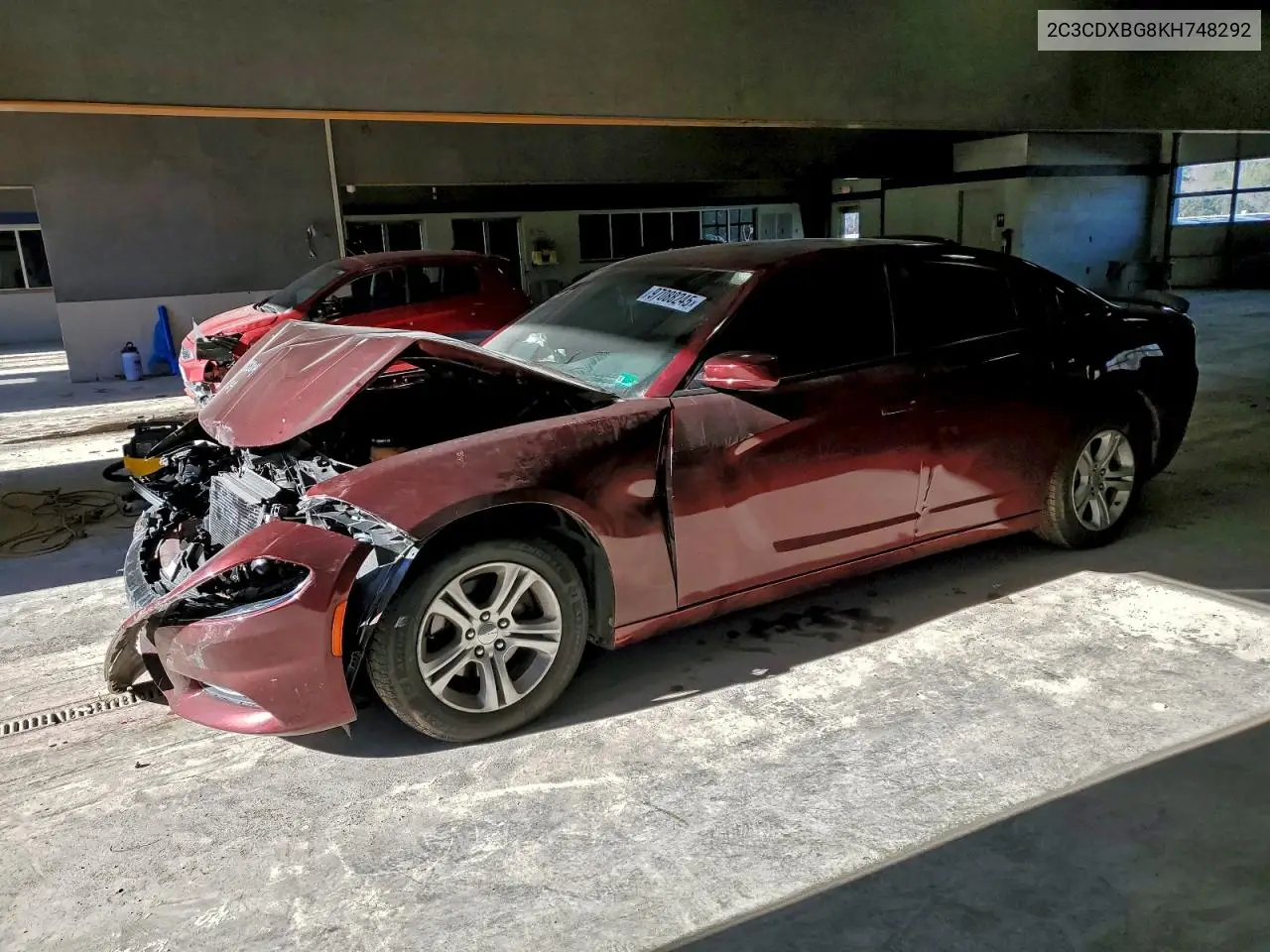 2C3CDXBG8KH748292 2019 Dodge Charger Sxt