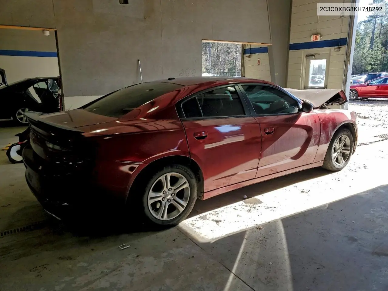 2C3CDXBG8KH748292 2019 Dodge Charger Sxt