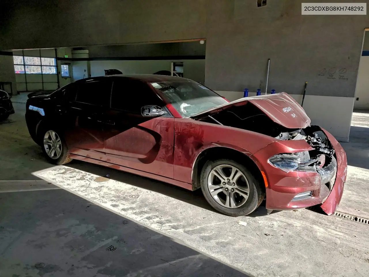 2C3CDXBG8KH748292 2019 Dodge Charger Sxt