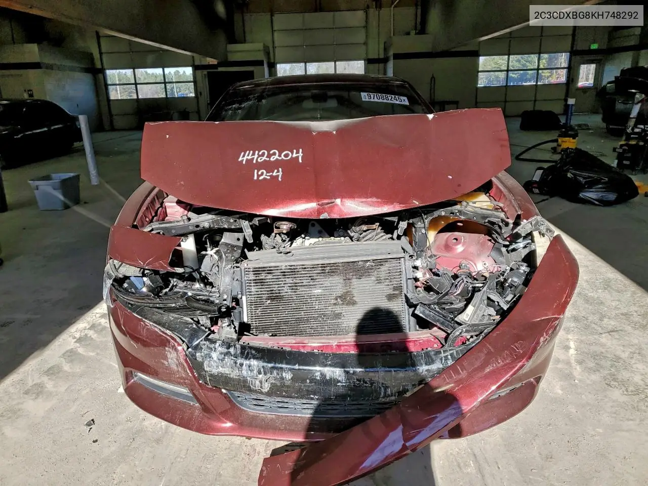 2C3CDXBG8KH748292 2019 Dodge Charger Sxt