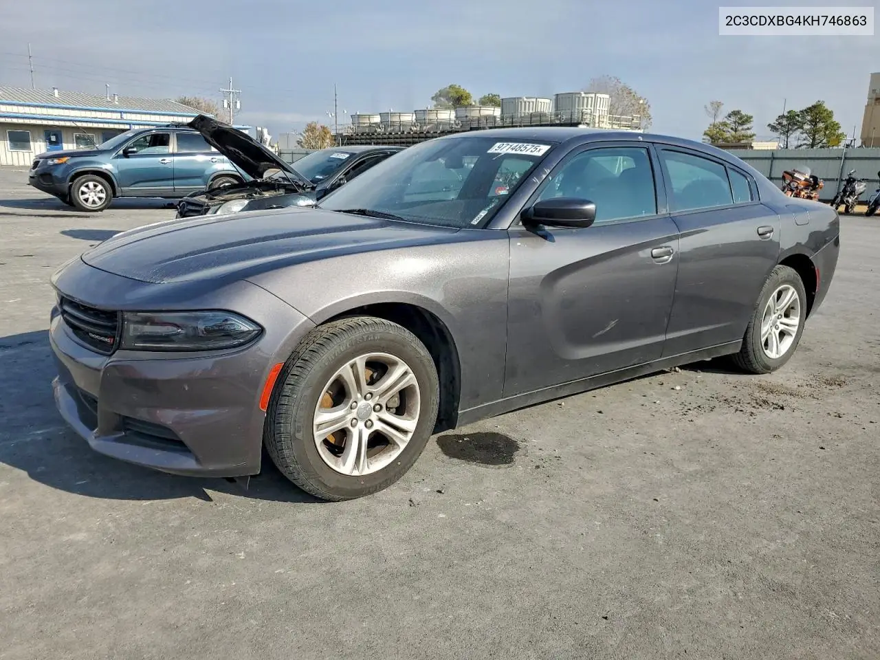 2C3CDXBG4KH746863 2019 Dodge Charger Sxt