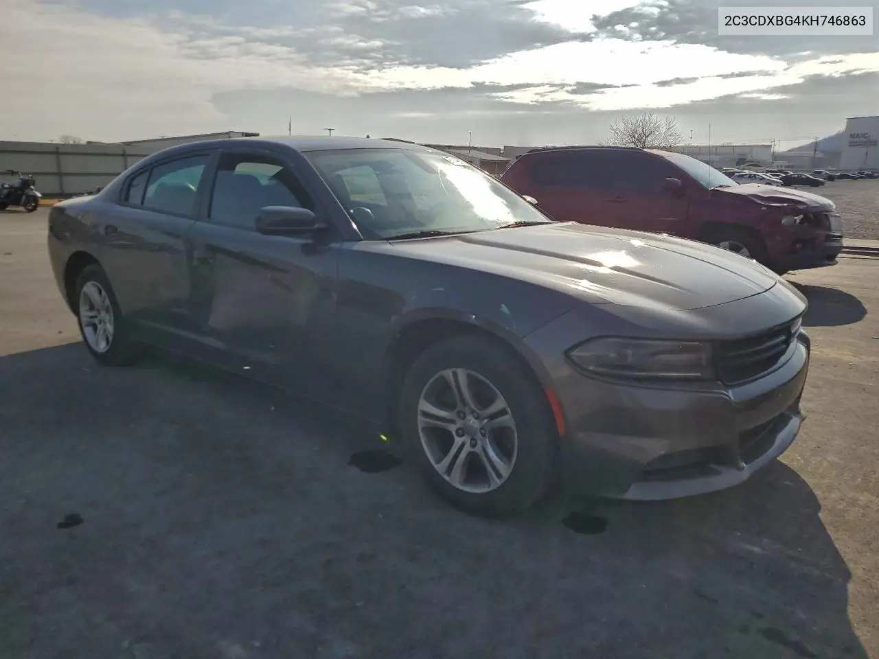 2C3CDXBG4KH746863 2019 Dodge Charger Sxt