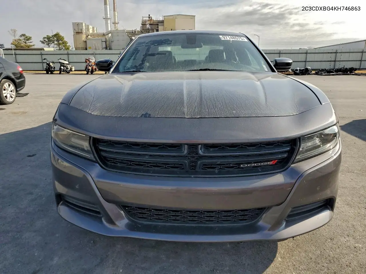 2C3CDXBG4KH746863 2019 Dodge Charger Sxt