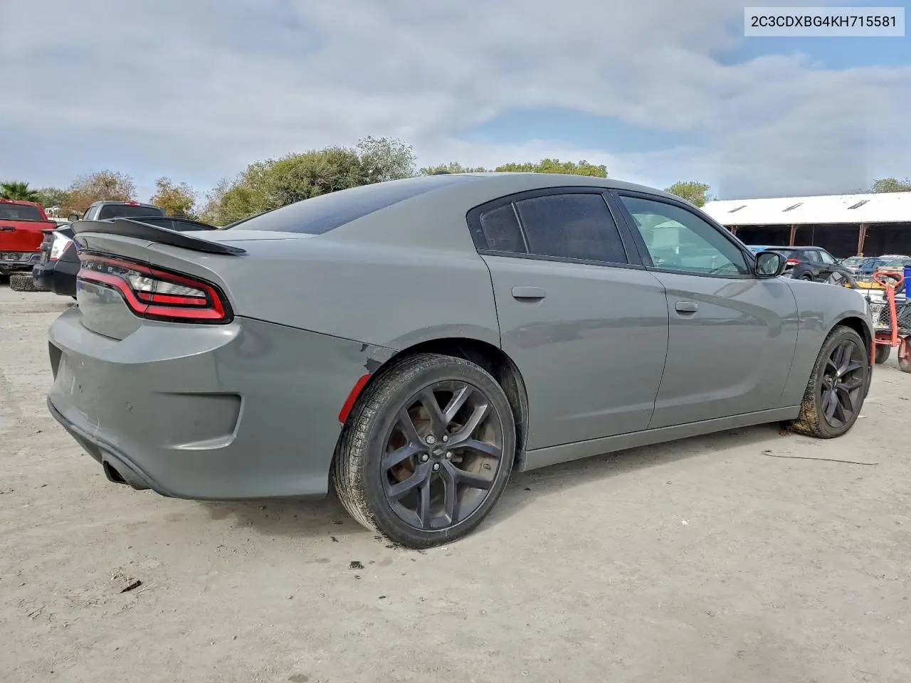 2C3CDXBG4KH715581 2019 Dodge Charger Sxt