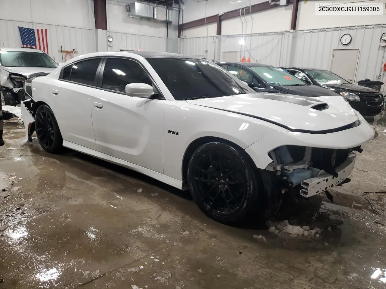 2020 Dodge Charger Scat Pack VIN: 2C3CDXGJ9LH159306 Lot: 38020284