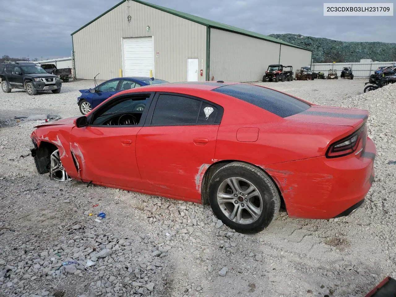 2020 Dodge Charger Sxt VIN: 2C3CDXBG3LH231709 Lot: 41663864