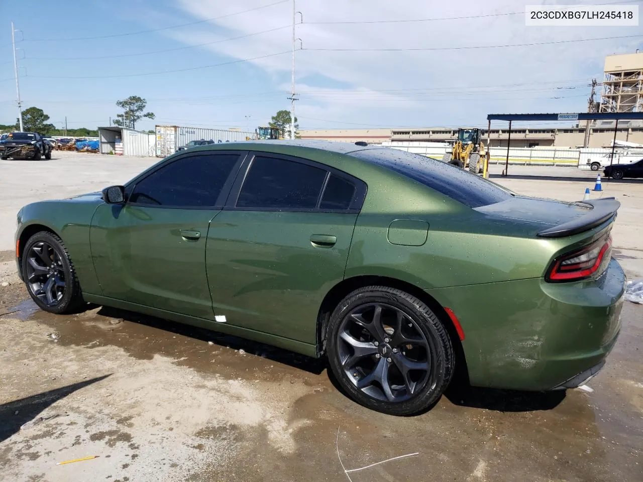 2020 Dodge Charger Sxt VIN: 2C3CDXBG7LH245418 Lot: 50732174