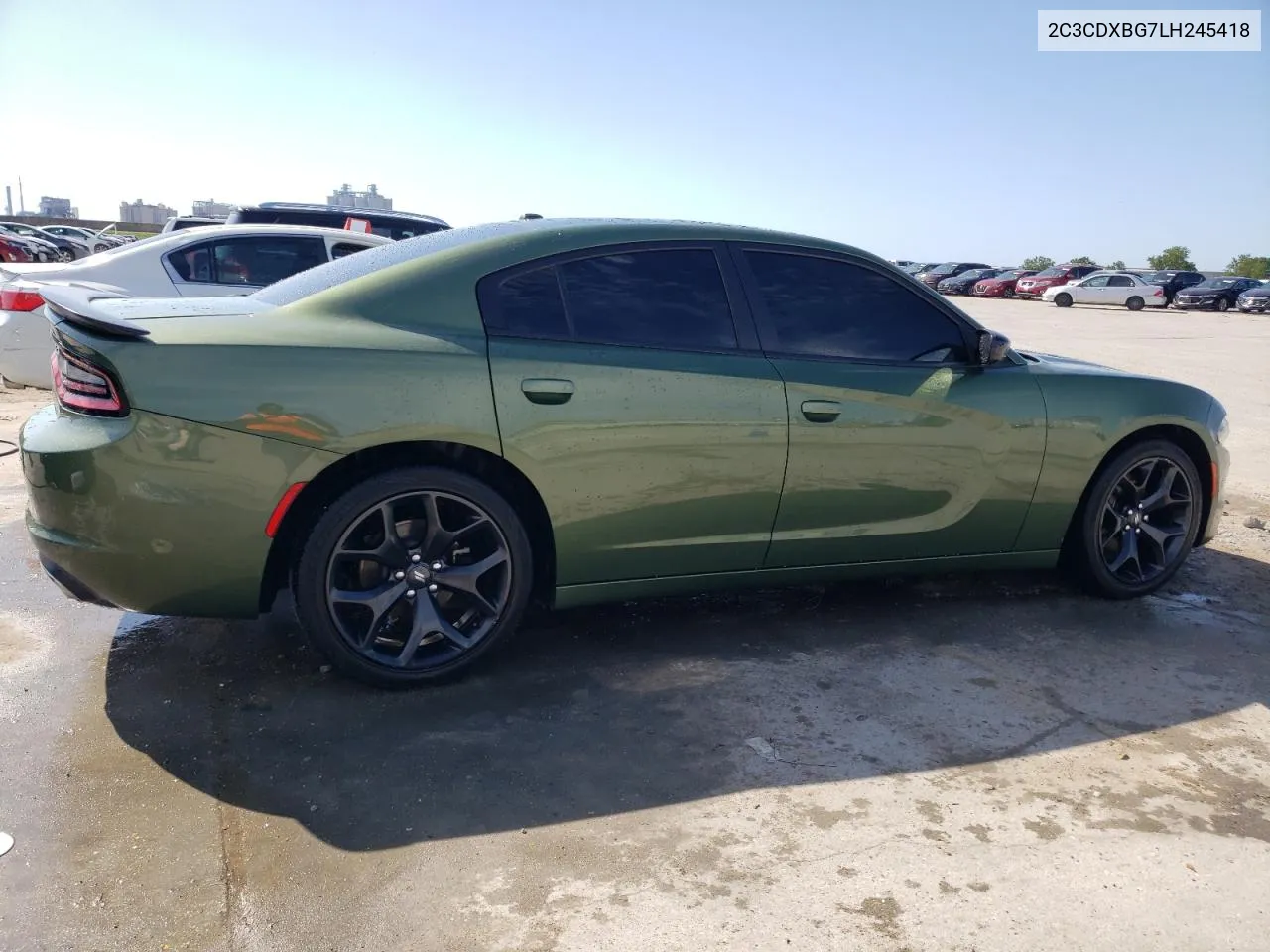 2020 Dodge Charger Sxt VIN: 2C3CDXBG7LH245418 Lot: 50732174