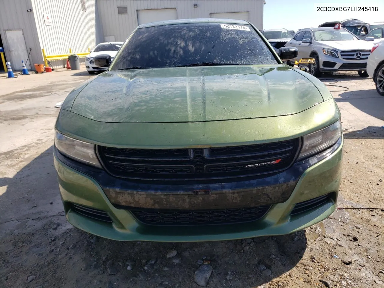 2020 Dodge Charger Sxt VIN: 2C3CDXBG7LH245418 Lot: 50732174