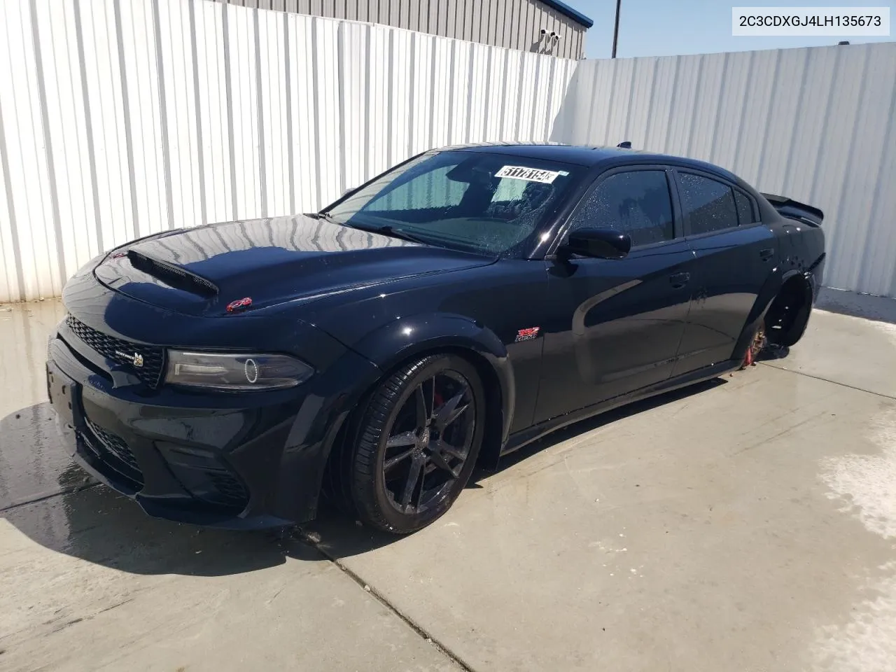 2020 Dodge Charger Scat Pack VIN: 2C3CDXGJ4LH135673 Lot: 51178154